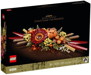 LEGO Icons 10314 - Stroik z suszonych kwiatów