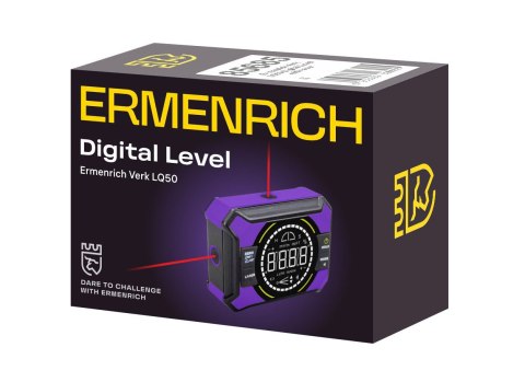 Poziomica cyfrowa Ermenrich Verk LQ50 z laserem