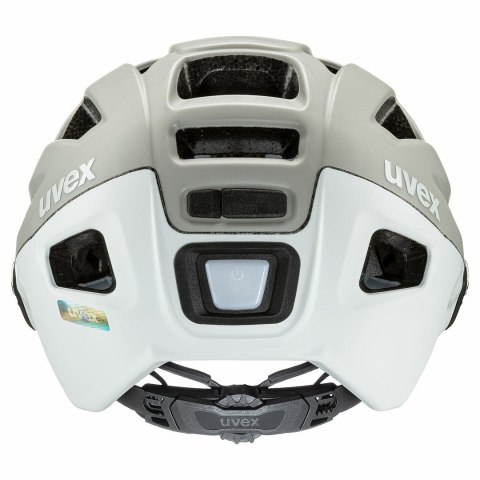 Kask rowerowy UVEX Finale visor 56-61cm, sand/white matt