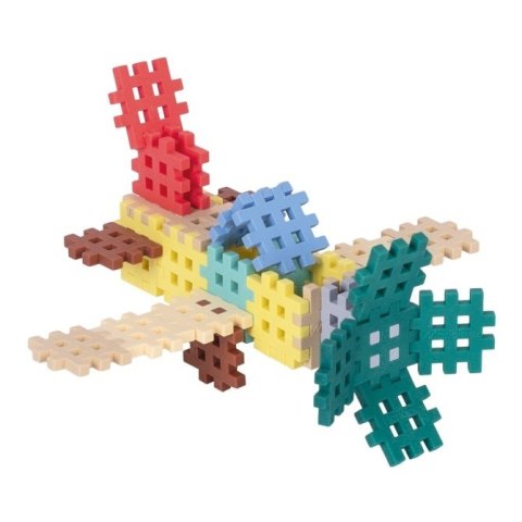 MARIOINEX Klocki Mini Waffle Pastel, 140 elementów
