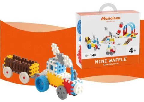 Klocki konstrukcyjne Marioinex Mini Waffle Konstruktor, 140 elementów