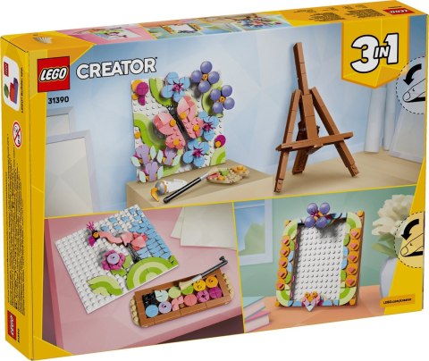 LEGO Creator 3w1 31390 - Dekoracyjny obraz z kwiatami