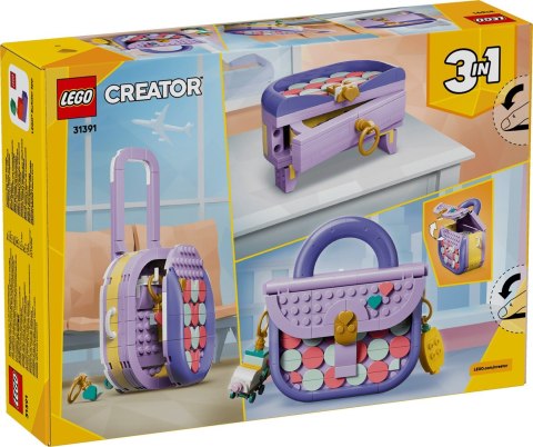 LEGO Creator 3w1 31391 - Modna torebka ze schowkiem