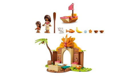 LEGO Disney 43282 - Wiejska chatka i łódź