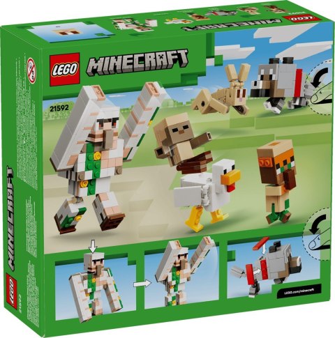 LEGO Minecraft 21592 - Atak kurzego jeźdźca na pustyni