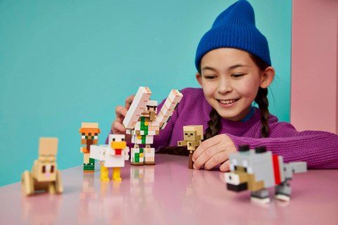 LEGO Minecraft 21592 - Atak kurzego jeźdźca na pustyni