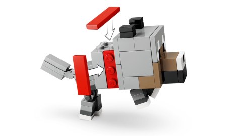 LEGO Minecraft 21592 - Atak kurzego jeźdźca na pustyni
