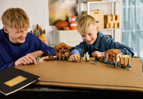 LEGO Minecraft 21596 - Najazd przywoływaczy na wioskę