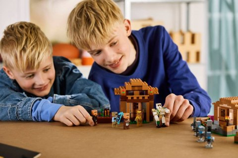 LEGO Minecraft 21596 - Najazd przywoływaczy na wioskę
