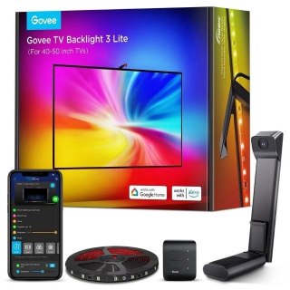 Govee TV Backlight Taśma LED do telewizora 40-50 cali, RGBICW, Wi-Fi + Bluetooth H60973D1