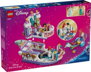 LEGO Disney 43299 - Królewska łódź weselna Arielki