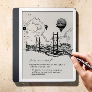 Czytnik e-booków New Kindle Scribe - 2024 release 10.2" glare-free 16GB Wi-Fi (Without Lockscreen Ads) with Premium Pen Tungsten