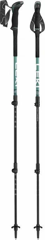 Kije trekkingowe LEKI MAKALU LITE, 100-135cm green/white