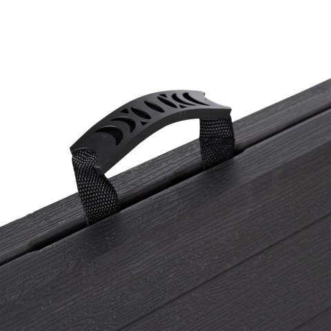Stół cateringowy WOODLAND BLACK składany w walizkę 180 cm