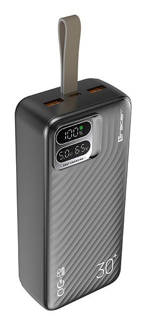 TRACER POWERBANK BLAZE 30000MAH 65W CZARNY