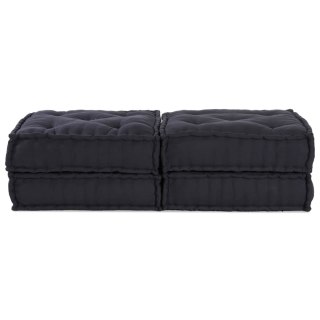 Modularna jednostka sofy 2 pcs antracytowy 140 x 70 x 36 cm