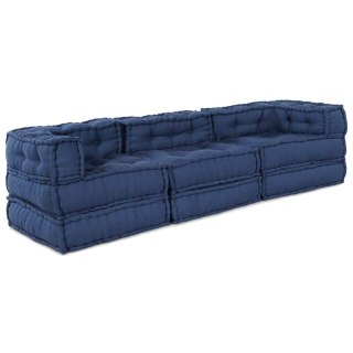 Modularna jednostka sofy 3 pcs Indygo tkanina