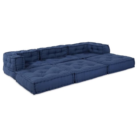 Modularna jednostka sofy 3 pcs Indygo tkanina