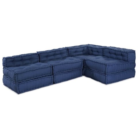 Modularna jednostka sofy 4 pcs Indygo tkanina