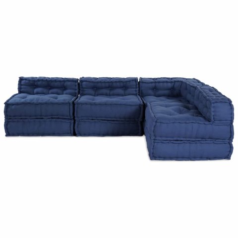 Modularna jednostka sofy 4 pcs Indygo tkanina