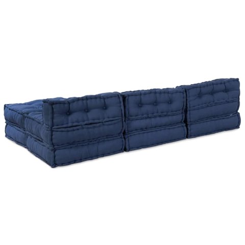 Modularna jednostka sofy 4 pcs Indygo tkanina