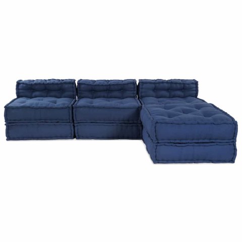 Modularna jednostka sofy 4 pcs Indygo tkanina