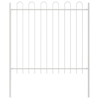Ogrodzenie Ogrodowe 4 pcs Biały 6,8 x 1,5 m