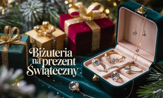 🎁 Biżuteria na prezent świąteczny - elegancja, która zachwyca pod choinką